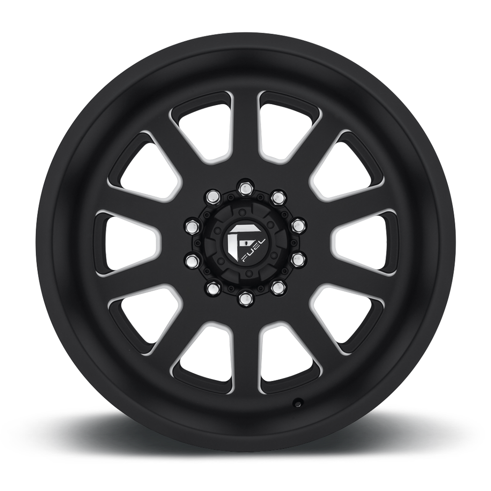 Fuel Dually Wheels FF09D 10 Lug Super Single Front Wheels SoCal