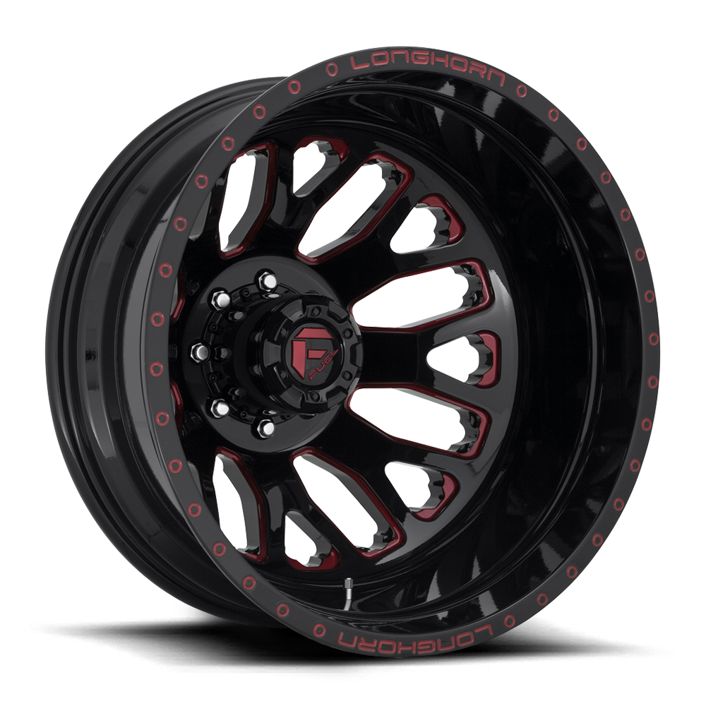 Fuel Dually Wheels FF19D Rear Wheels SoCal Custom Wheels