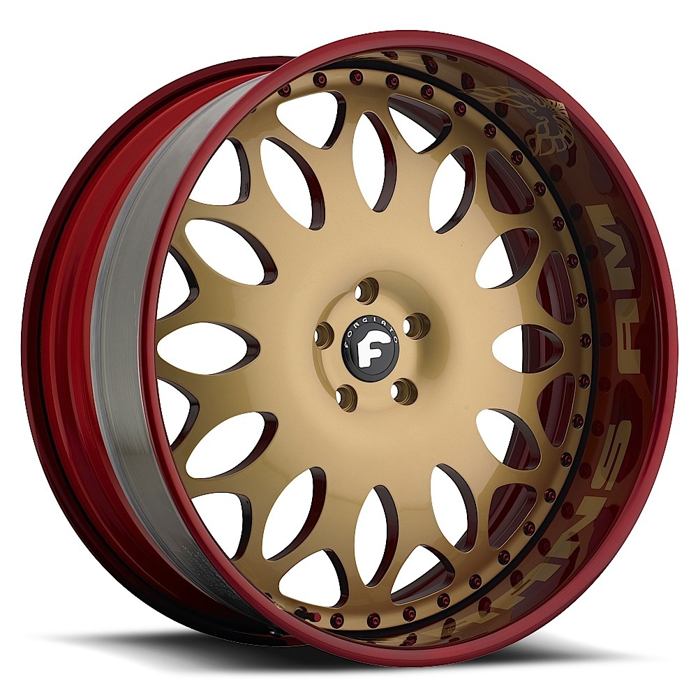 Forgiato 5 spoke Wheels